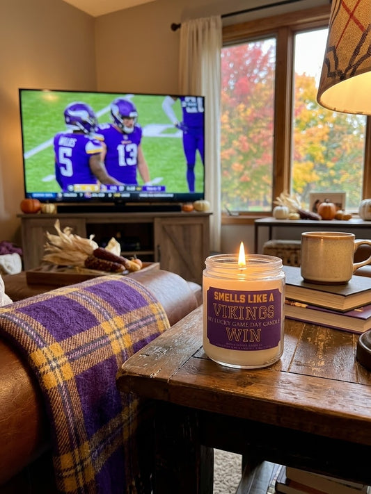 Smells Like A Vikings Win Candle