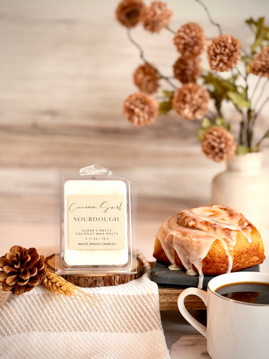 Cinnamon Swirl Sourdough Wax Melt