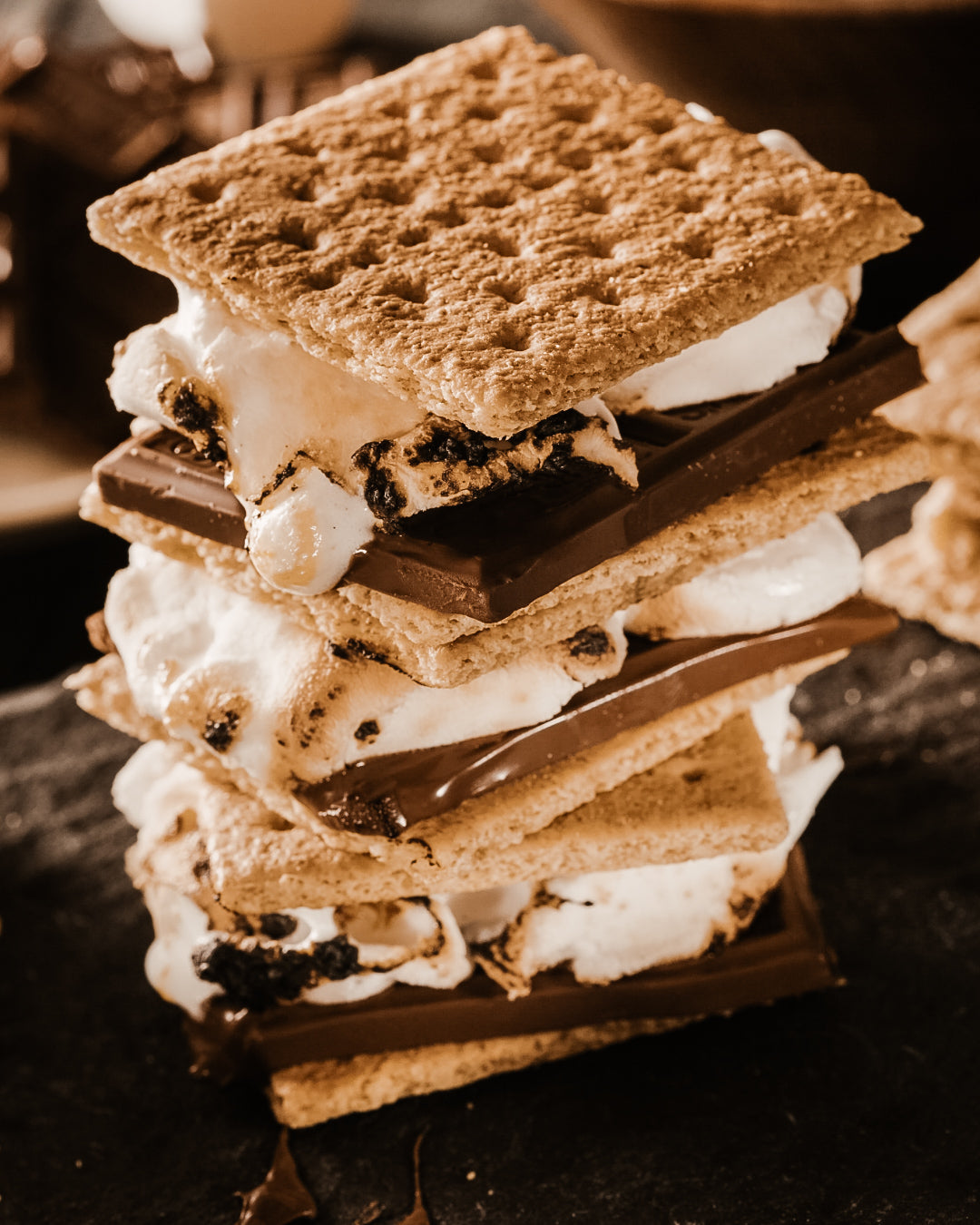 Toasted S'mores Mini Candle