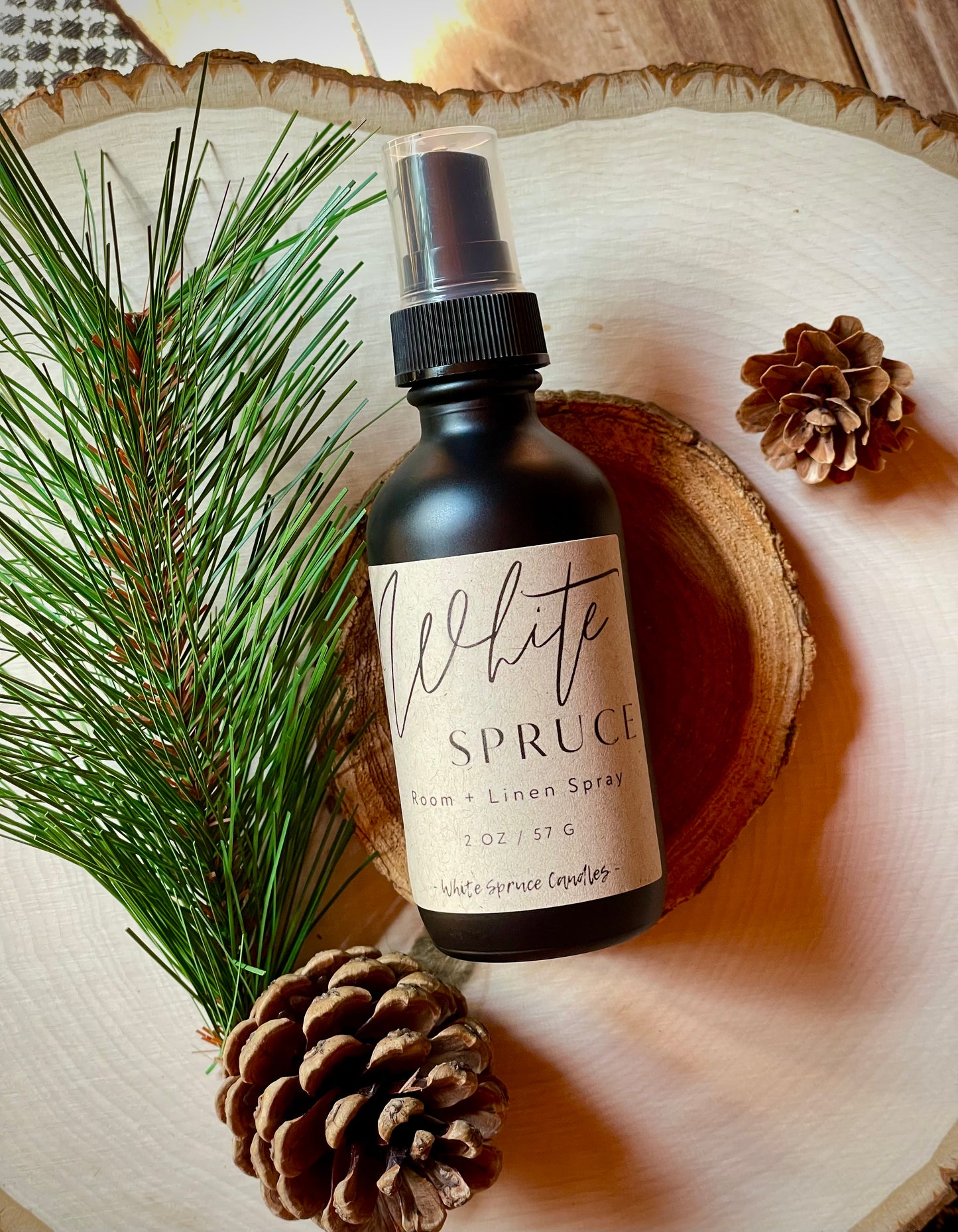 White Spruce Room + Linen Spray