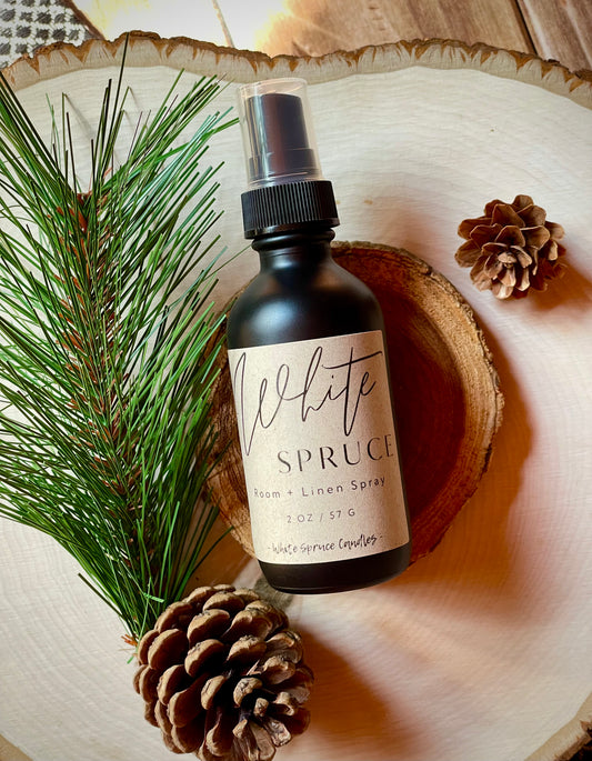 White Spruce Room + Linen Spray