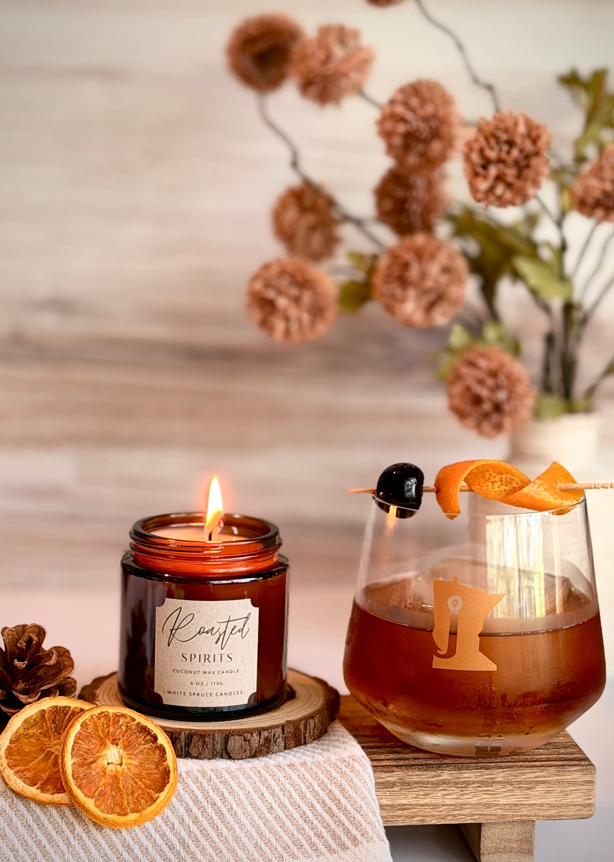 Roasted Spirits Mini Candle