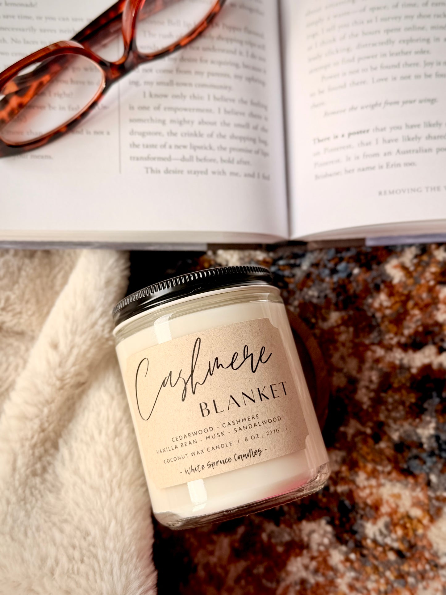 Cashmere Blanket Candle