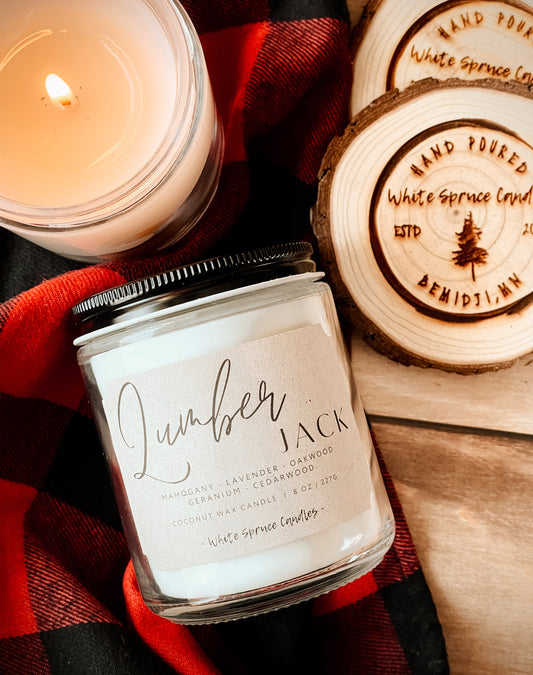 Lumberjack Candle