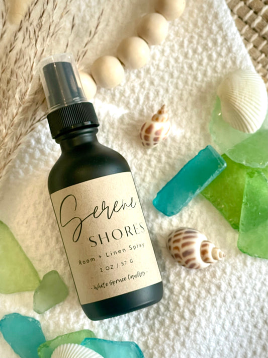Serene Shores Room + Linen Spray
