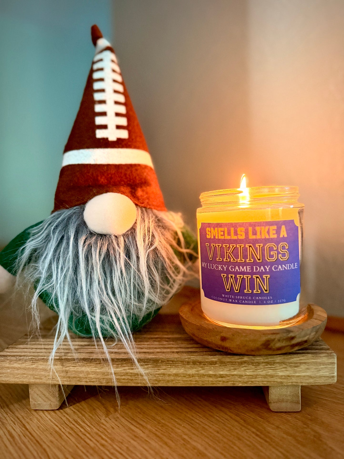 Smells Like A Vikings Win Candle